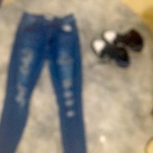 Ripped jeans